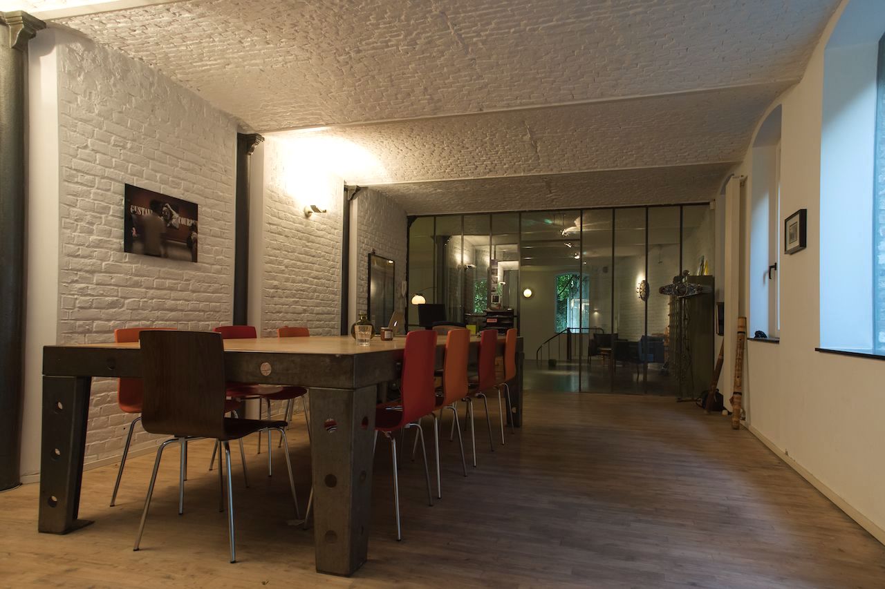 La table de la salle à manger